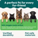 FurHaven Orthopedic Dog Bed for Large Dogs, Luxe Lounger Contour Mattress with Solid Orthopedic Foam Slab for Joint Support, Removable Washable Cover - Jumbo Plus XXL, Plush Suede, Cream - Image 7